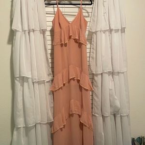 *DONATING Feb 6th* NWT Peach Maxi Dress